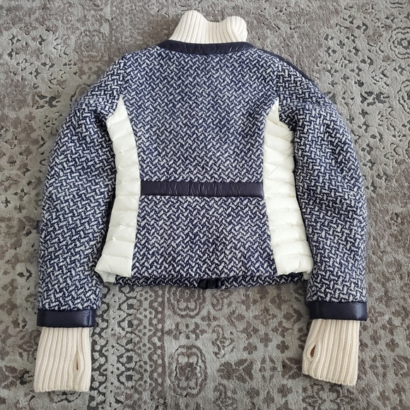 Moncler Grenoble Penny Tweed Wool Down Jacket Size 0 - Picture 5 of 12